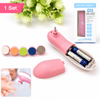 Electric Baby Nail Trimmer with 6 Grinding Heads
